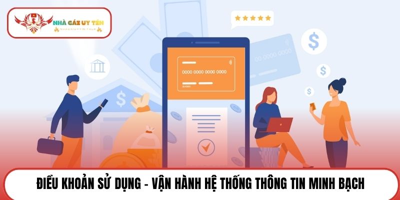 Điều khoản sử dụng - vận hành hệ thống thông tin minh bạch