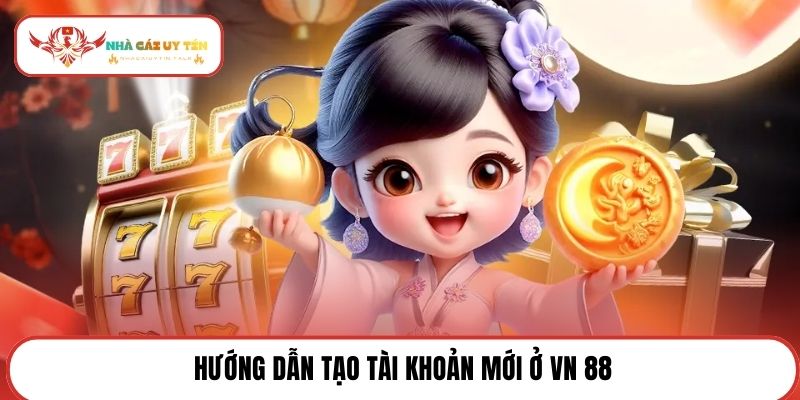 Hướng dẫn tạo tài khoản mới ở VN 88