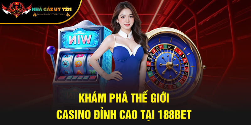 Khám phá thế giới casino đỉnh cao tại 188BET