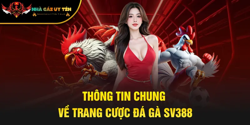 Thông tin chung về trang cược đá gà SV388